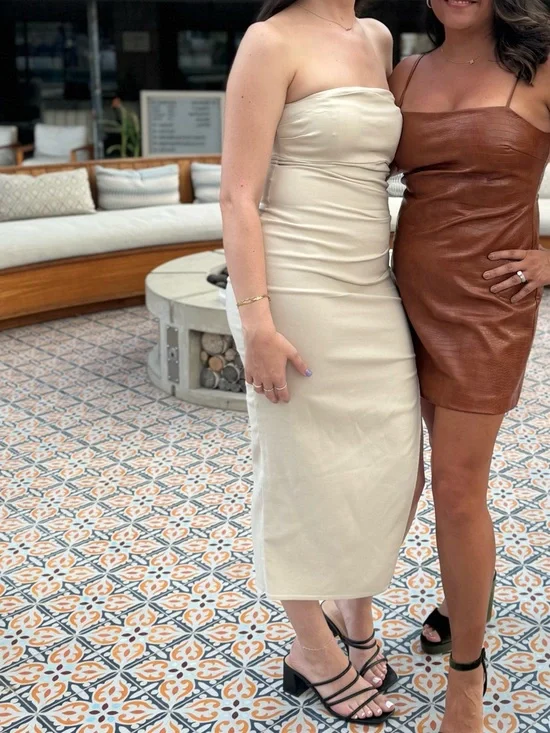 ASTR Strapless Dress - Picture 2 of 3